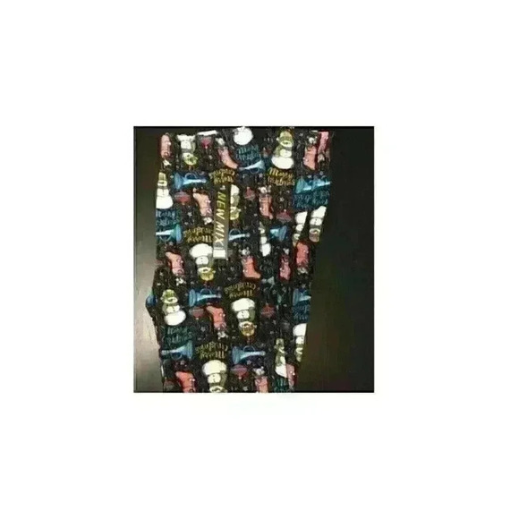 Snowman Leggings Size 0-14 in jean size - Picture 2 of 2
